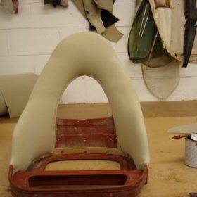 JAGUAR E-Type Sear Recovered in Leather
